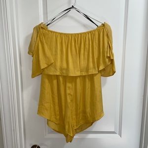 Forever 21 Off Shoulder Jumpsuit